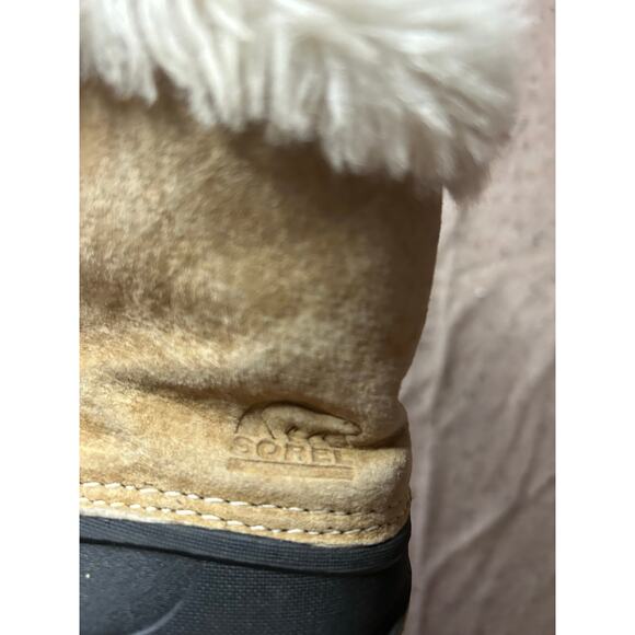 Sorel Women’s 6 Faux Fur Lined Rubber Bottom Zip Front Winter Booties - Picture 4 of 7